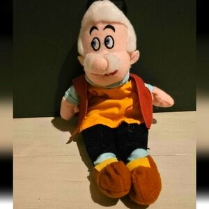Disney Gepetto Plush, Small, GUC, vintage
